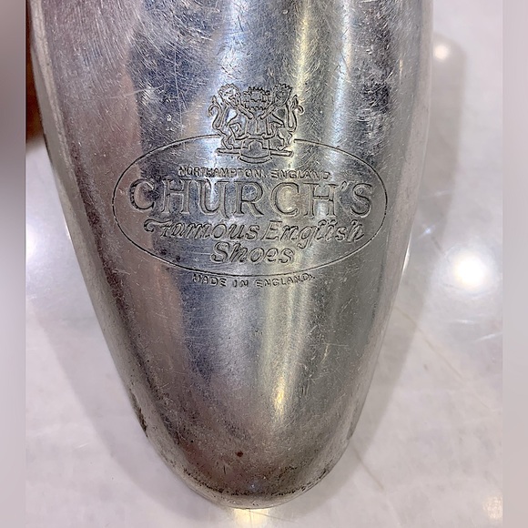 Vintage Church’s silver metal shoe forms size 12 - Picture 8 of 8